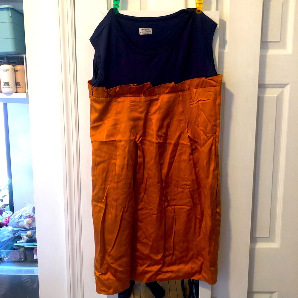 Philosophy by Alberta Ferretti cotton and silk t shirt dress. Size 8 worn once